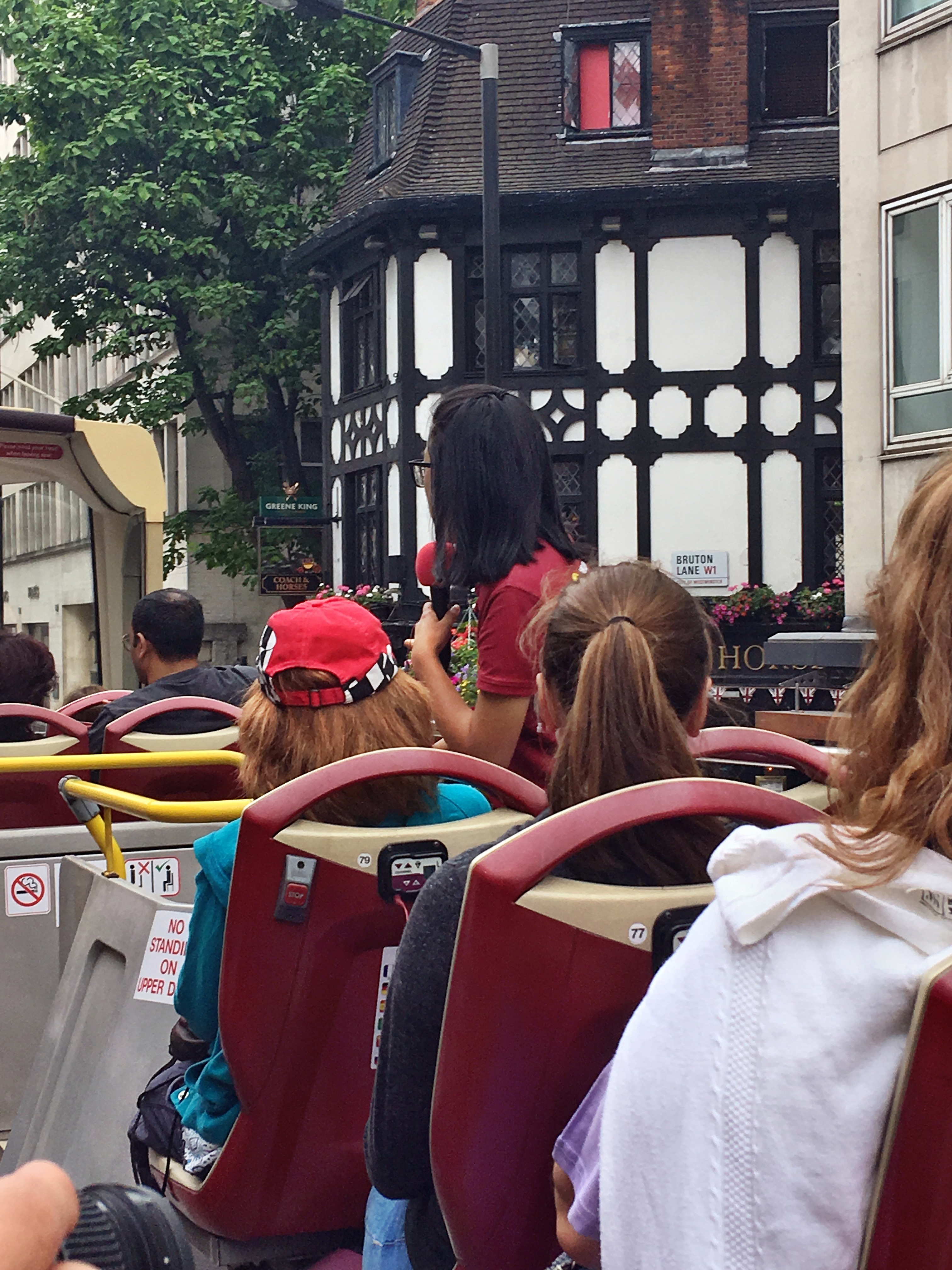 Sitting on the Hop-on-Hop-off Bus