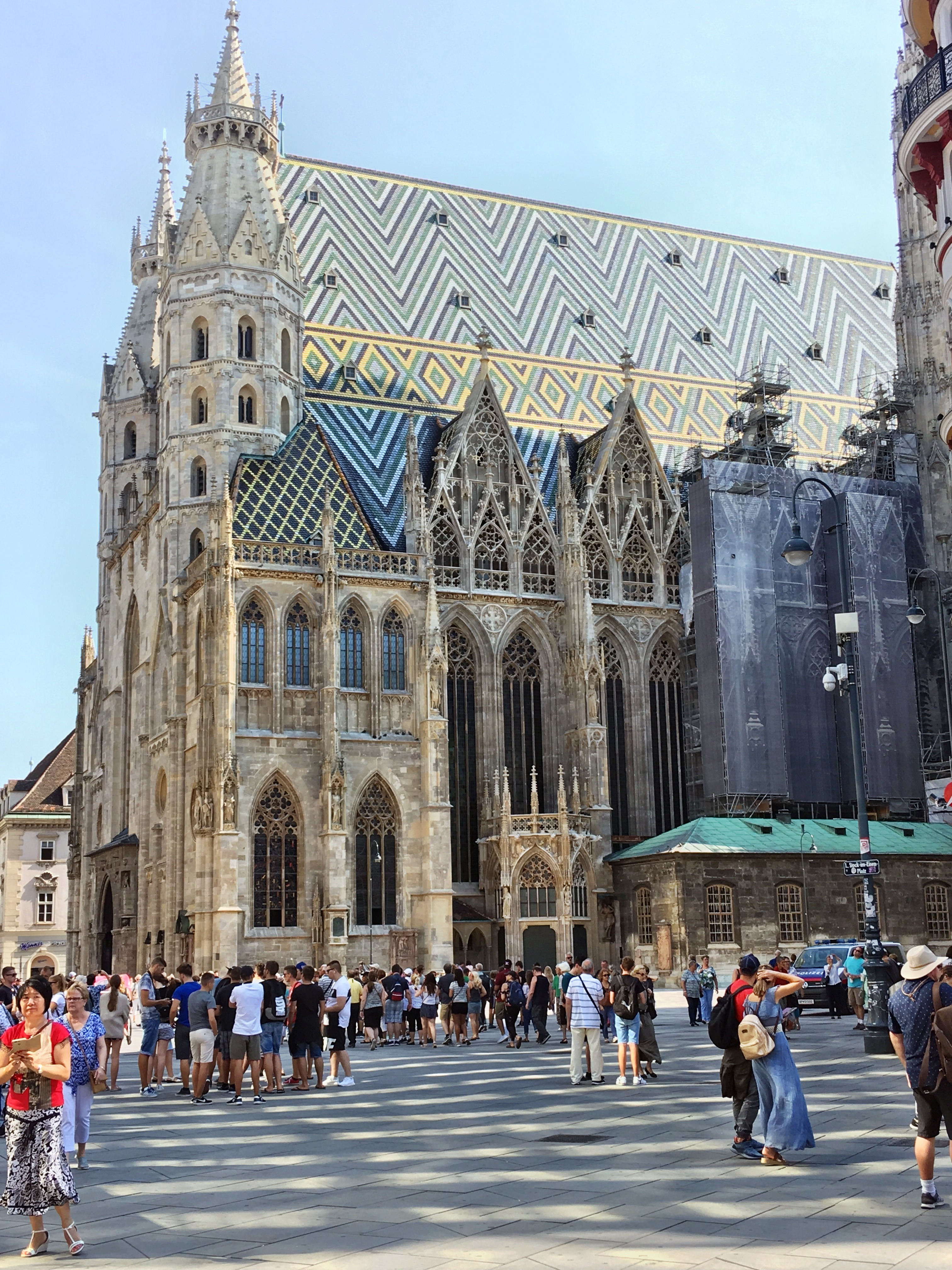 The famous St Stephen's Cathedral