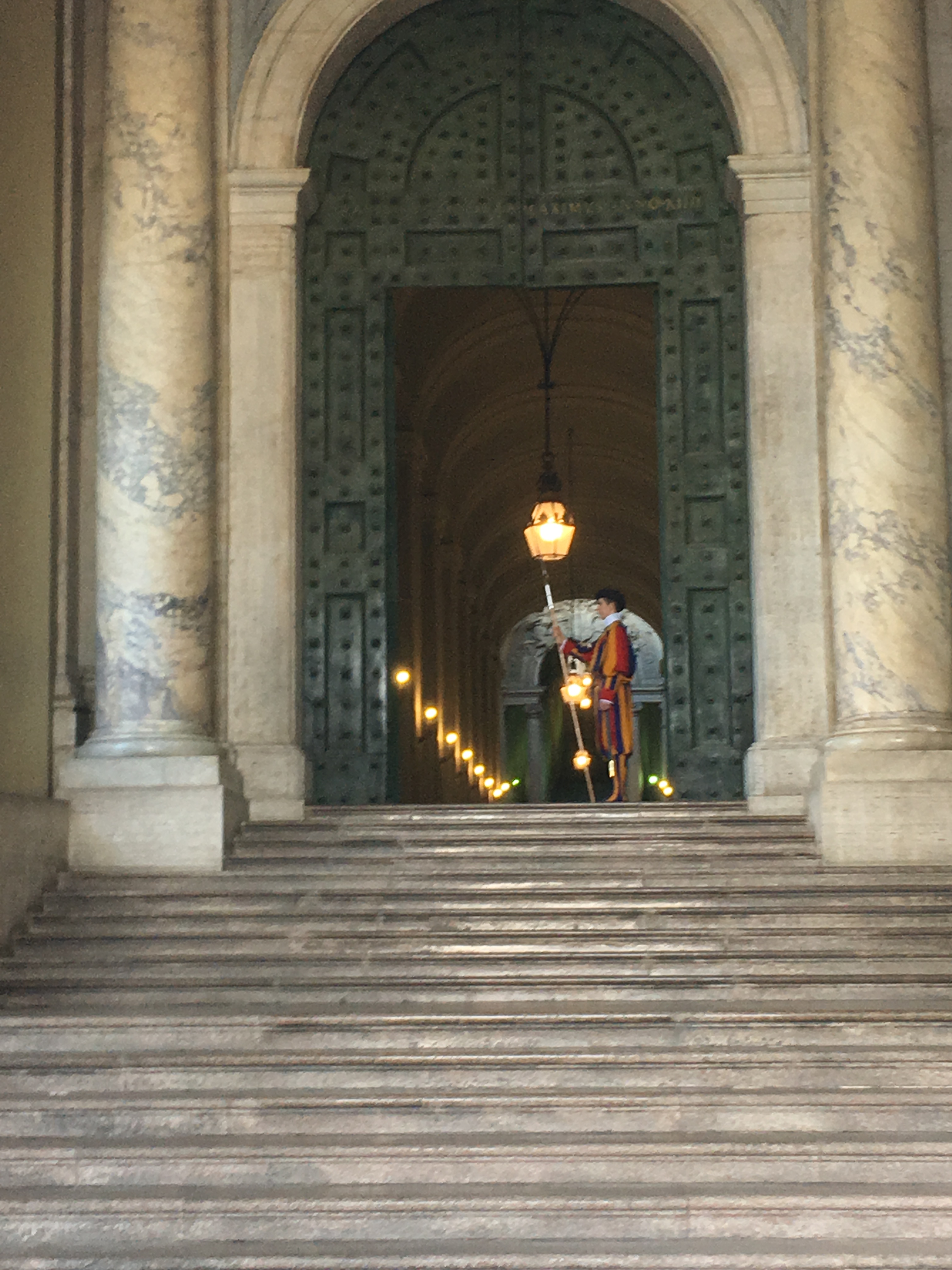 Swiss Guard guarding