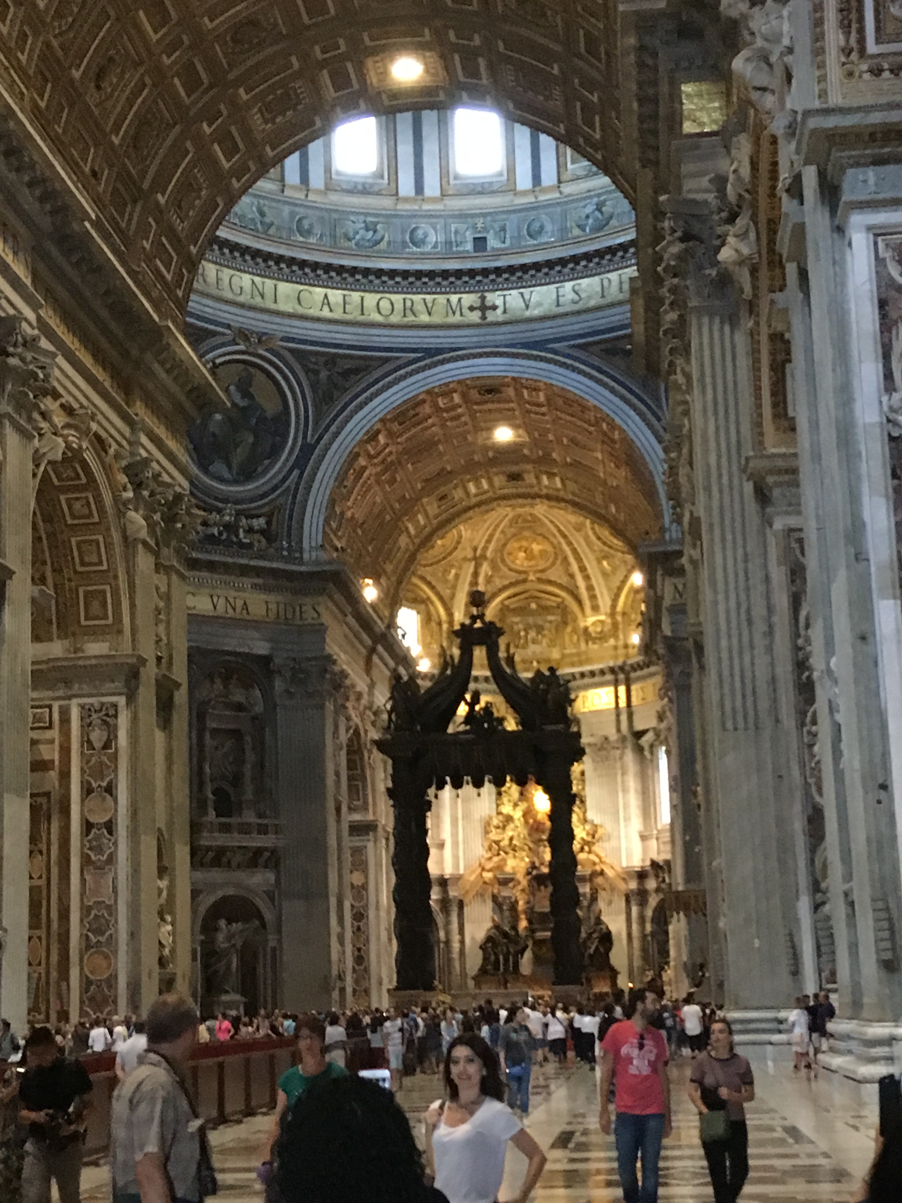 Inside St Peter's