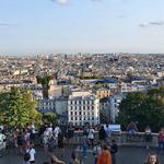 View of the city from Sacre Coeur