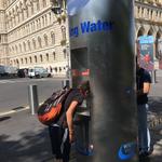 Clean water fountain at City Hall