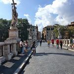 The Ponte Sant'Angelo bridge