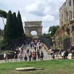 Tito's Arch from the Colosseum