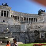 The monument to Victor Emmanuel II